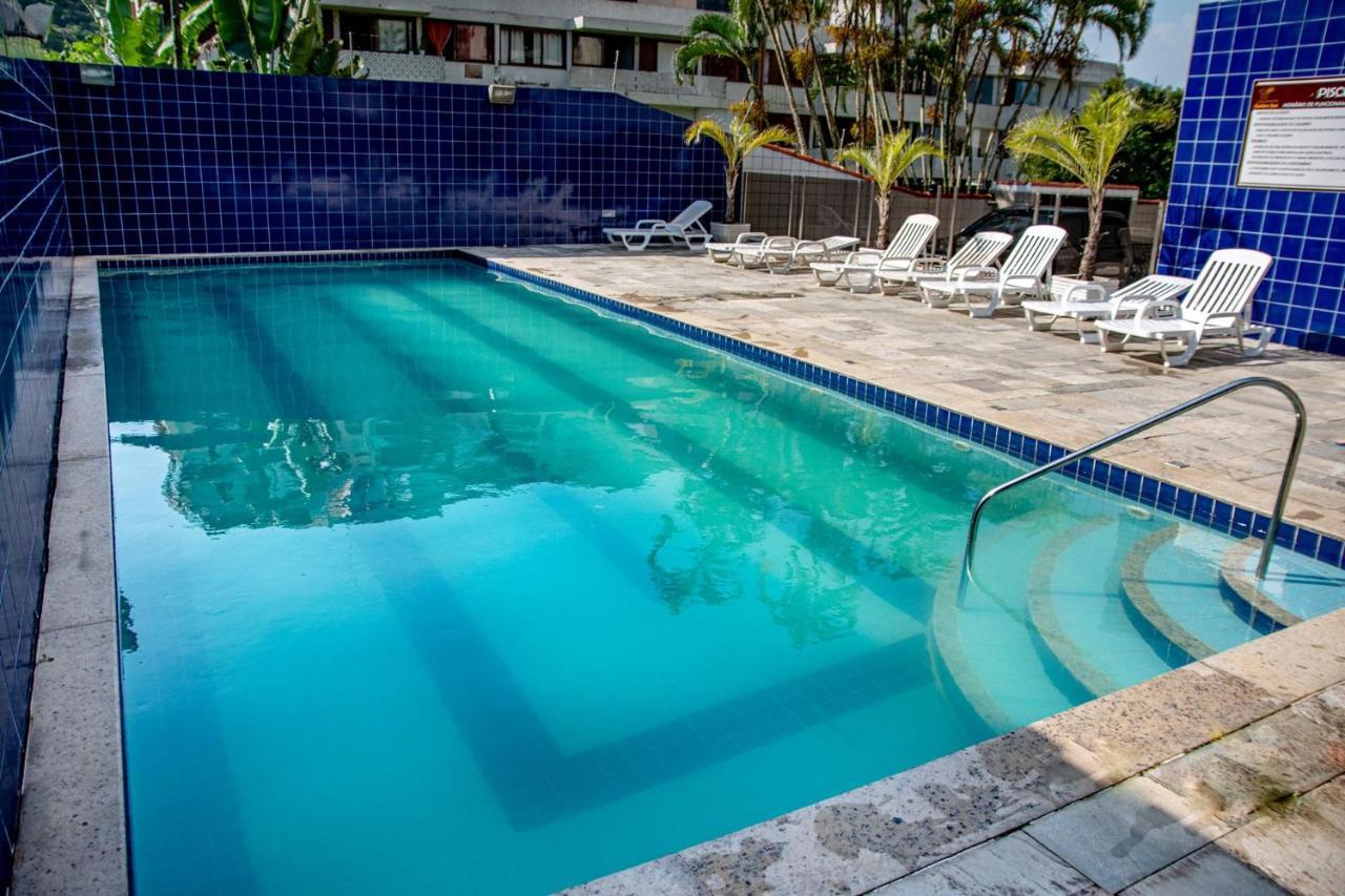 Joia Da Enseada Guaruja Vista Deslumbrante Do Mar Apartment Luaran gambar